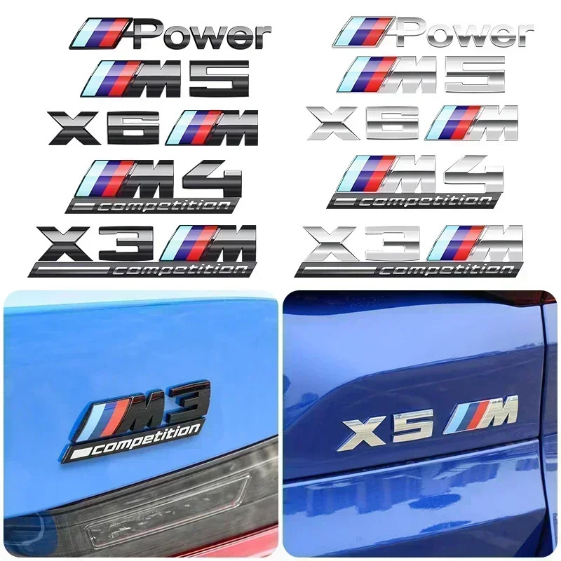 Power Tools Logo - 3D ABS Chrome Emblem Letters logo