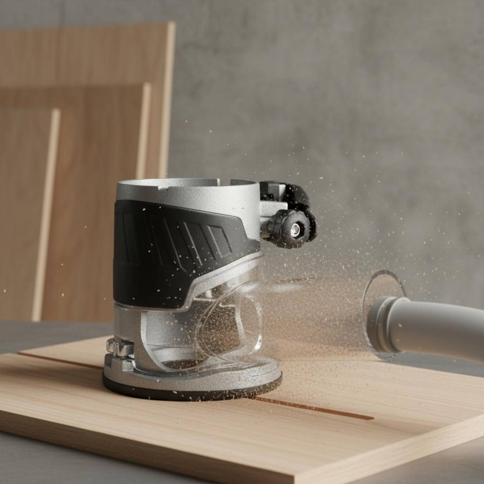 Transparent Router Dust Hood T - огляд і ціна Router Trim Base