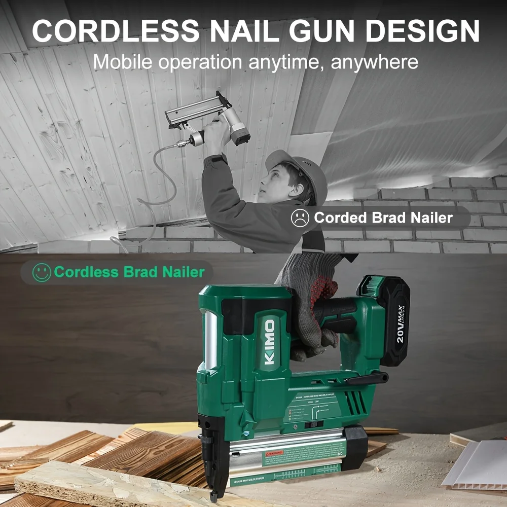KEEHOME KIMO 18 Gauge Nail Gun - огляд і ціна Nail Gun Brad