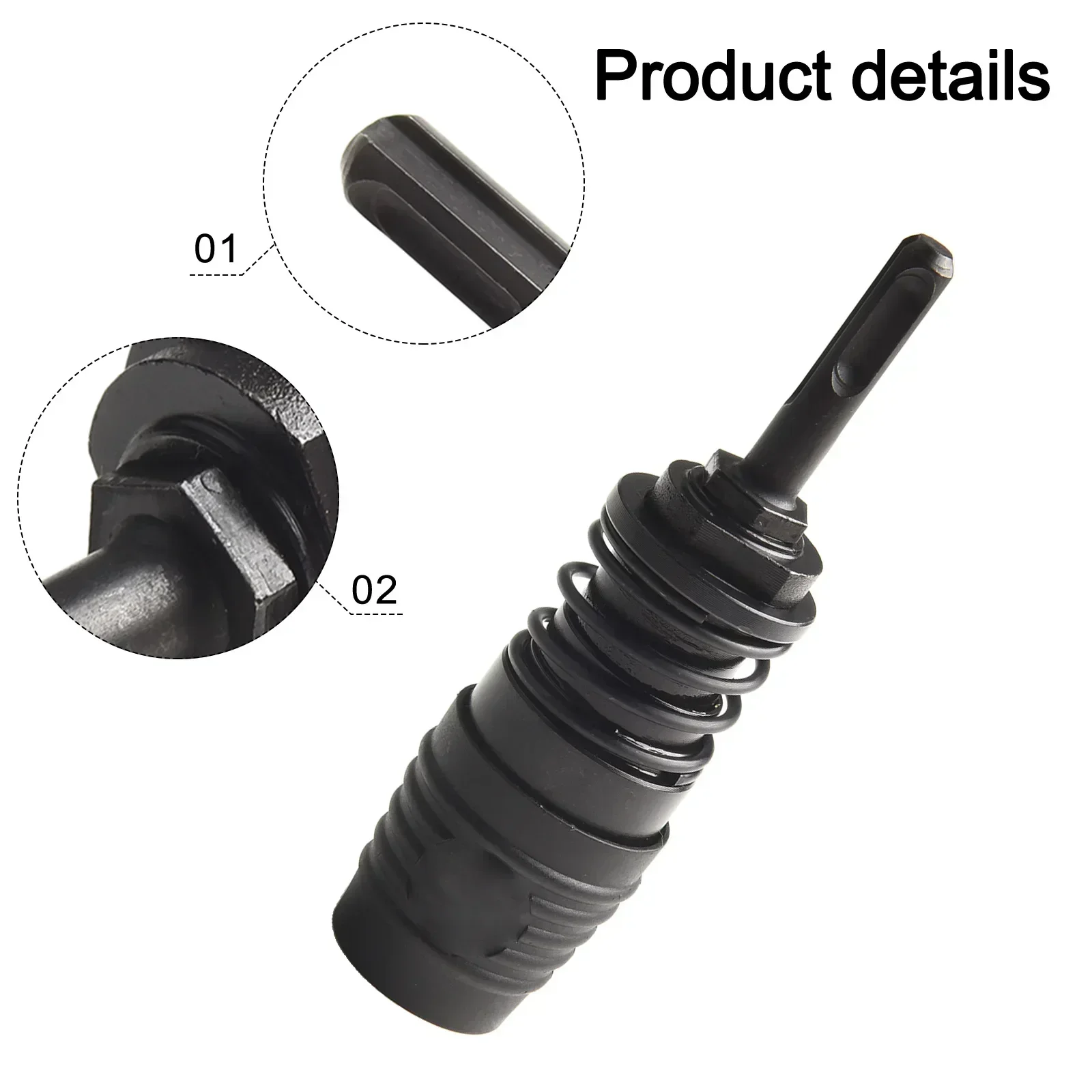 1pc SDS Plus To SDS Max Adapte - огляд і ціна Power Tools Plus