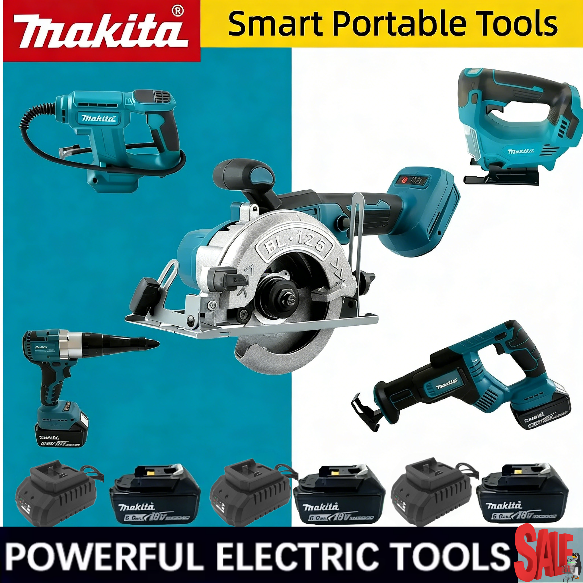 Makita Cordless 18V Power Tool - огляд і ціна Combo Power Tools