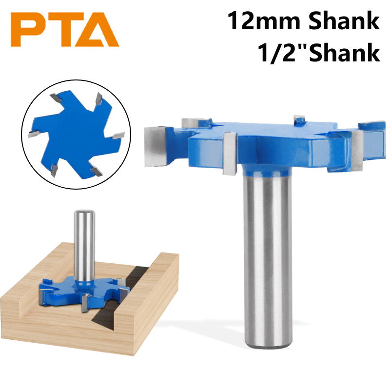 PTA Six Blade Z6 T Type Slotti - огляд і ціна Router Trim Base