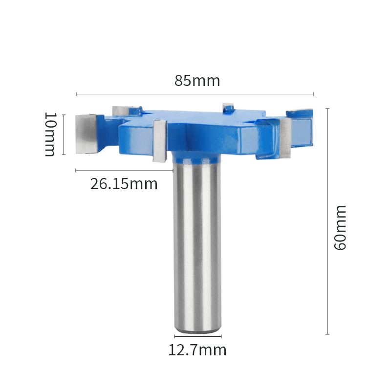 PTA Six Blade Z6 T Type Slotti - огляд і ціна Router Trim Base