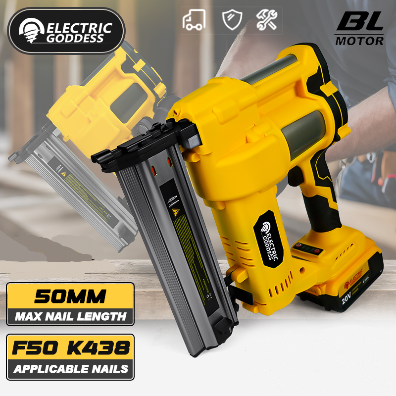 50mm Brushless Electric Nail G - огляд і ціна Nail Gun Brad