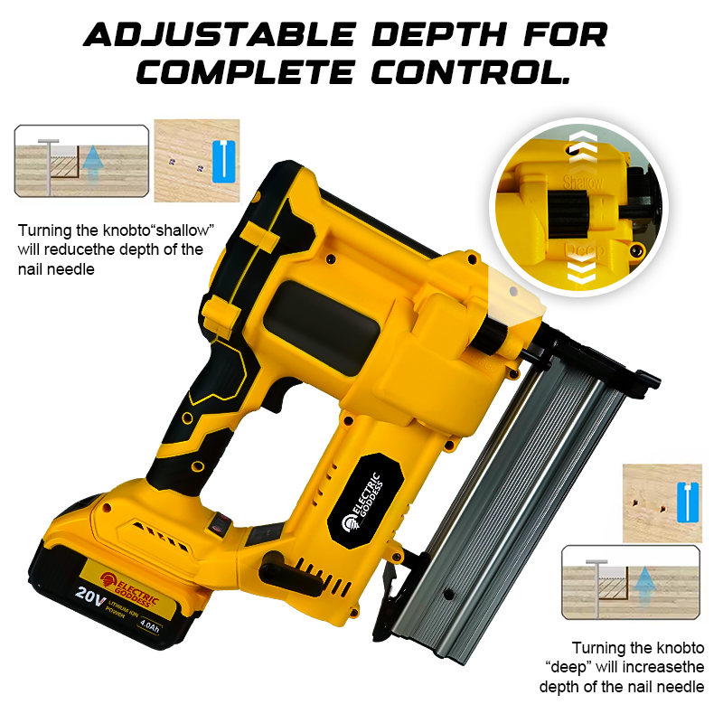 50mm Brushless Electric Nail G - огляд і ціна Nail Gun Brad