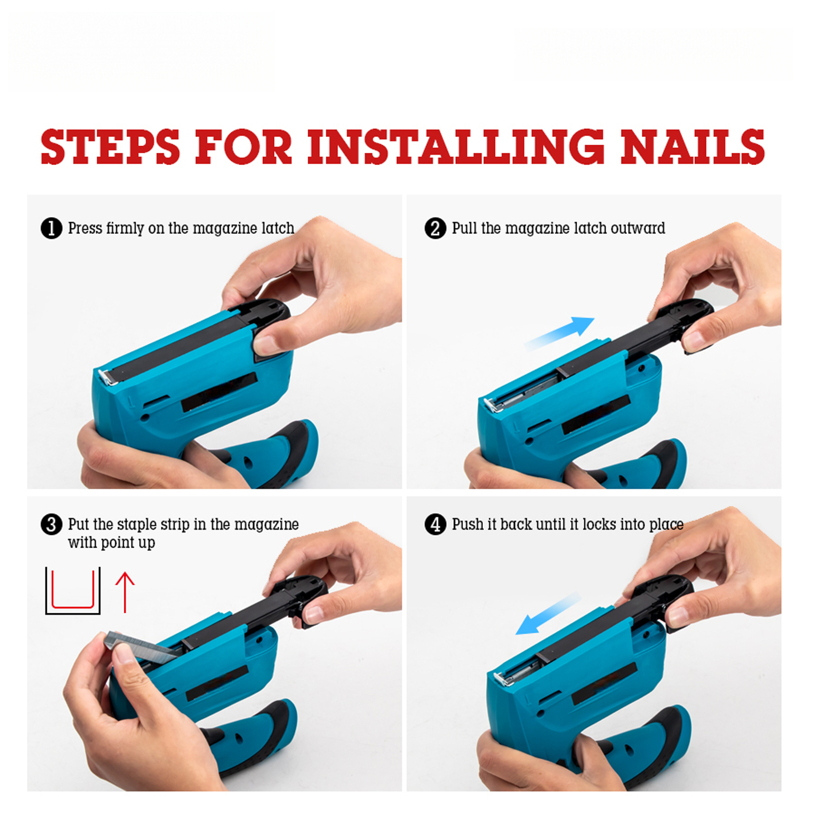 Electric Nail Gun 2 in1 Portab - огляд і ціна Staple Gun Electric
