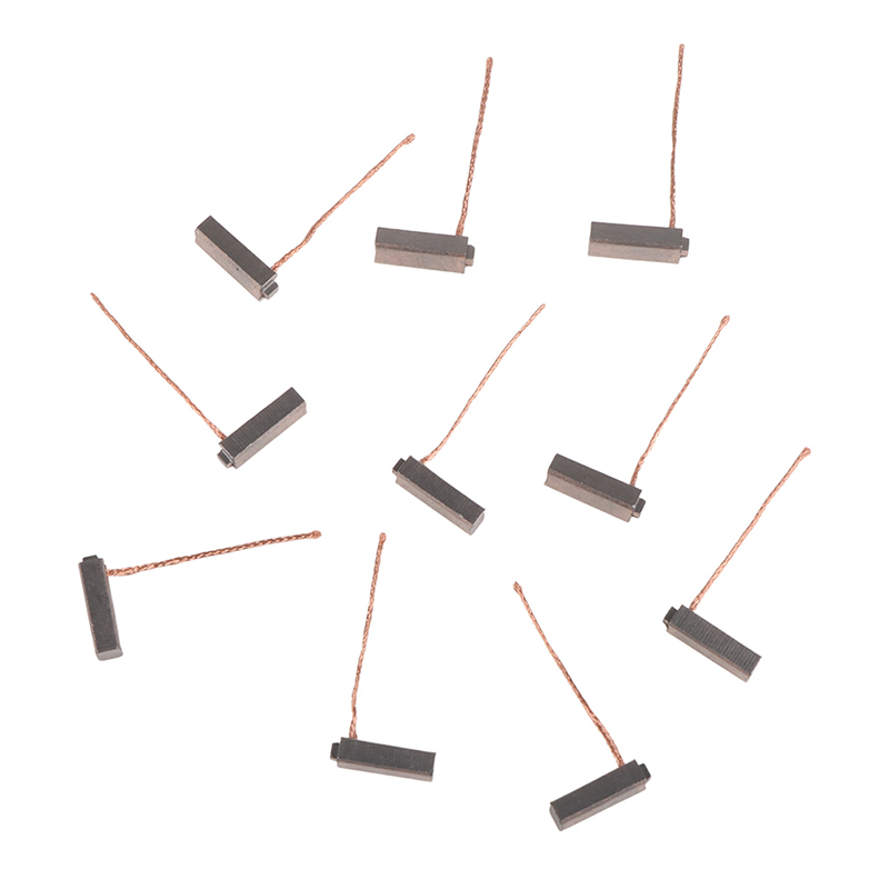 10pcs 5*7*19mm Electric Genera - огляд і ціна Power Tools Carbon Brush