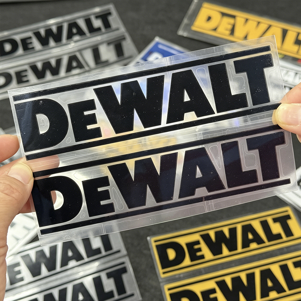 Reflective DEWALT Logo Sticker - огляд і ціна Power Tools Logo