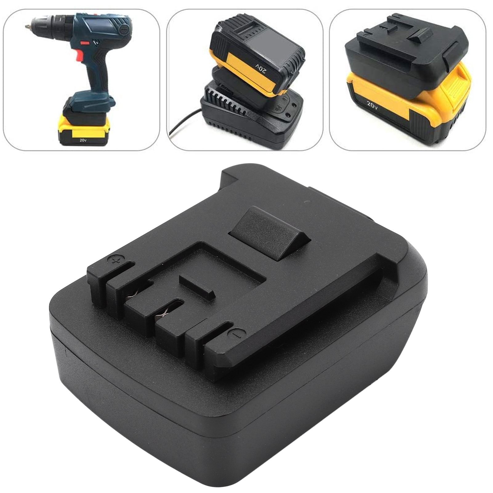 Lithium Battery Adaptor 18V 20 - огляд і ціна Power Tools Battery