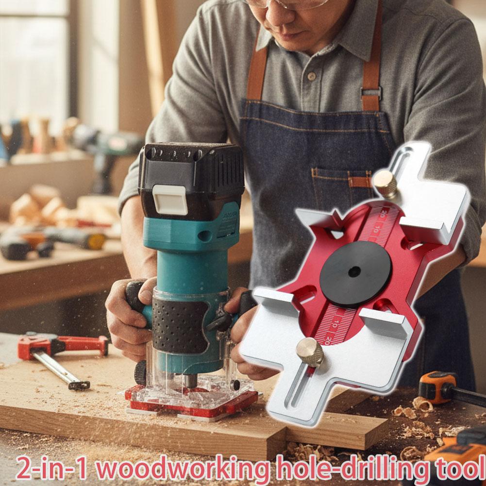 Woodworking 2-in-1 Slotted Inv - огляд і ціна Router Trim Base