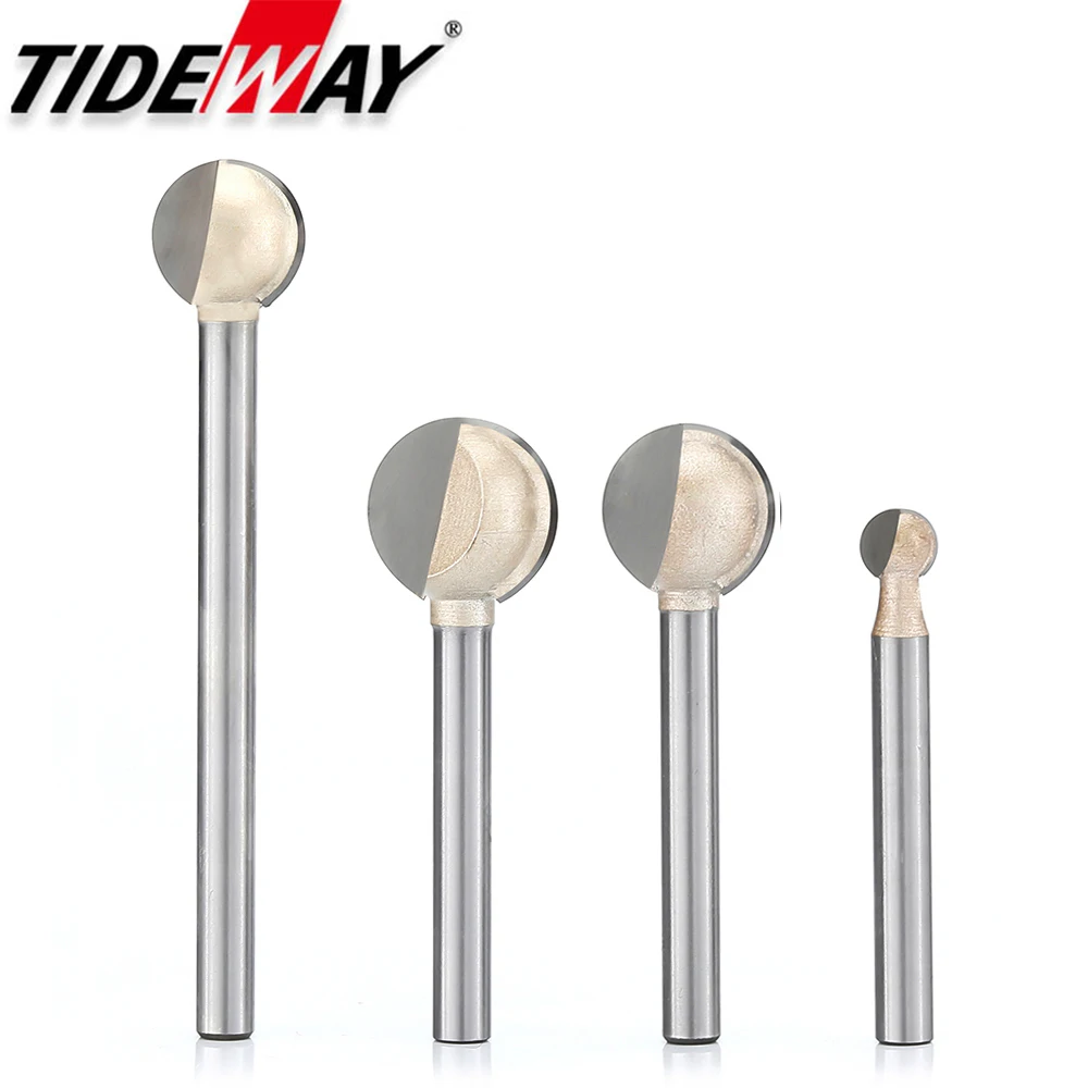Tideway 3mm 6mm Shank Ball Nos - огляд і ціна Router Trim Base
