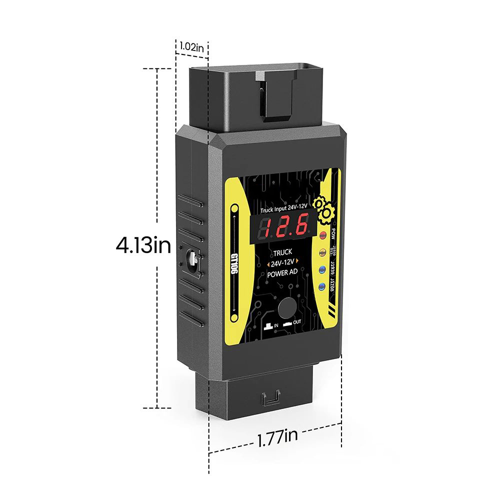 Godiag GT106 Plus Heavy Duty T - огляд і ціна Power Tools Plus