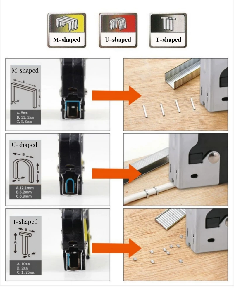 8mm 10mm 12mm Staples For Elec - огляд і ціна Staple Gun Electric