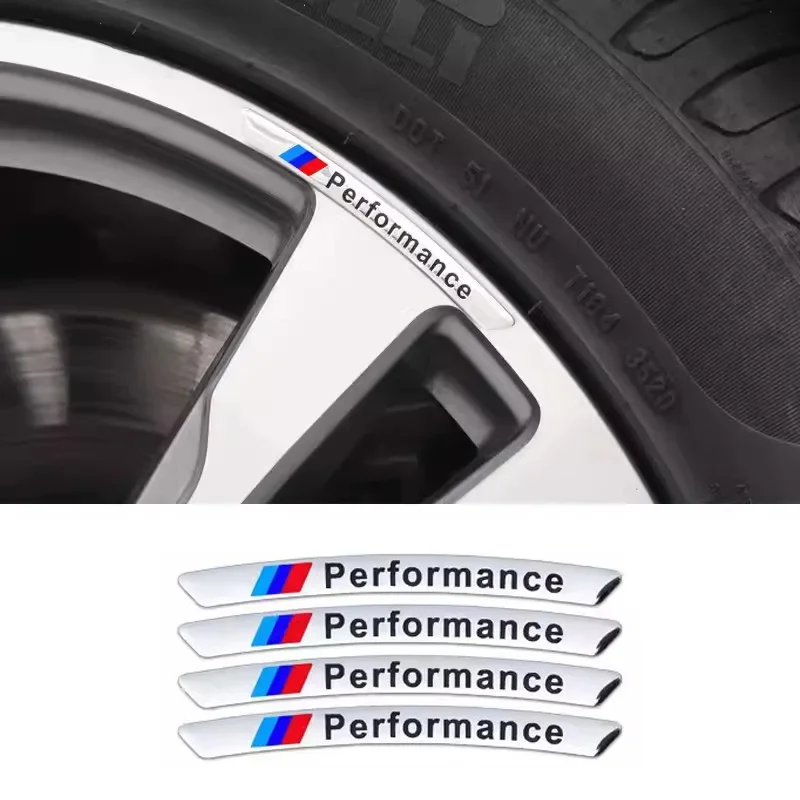 4pcs Car Wheel Hub Edge Sticke - огляд і ціна Power Tools Logo
