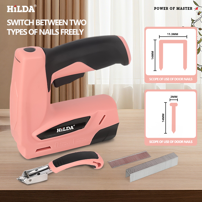 HILDA Electric Staple Nail Gun - огляд і ціна Staple Gun Electric