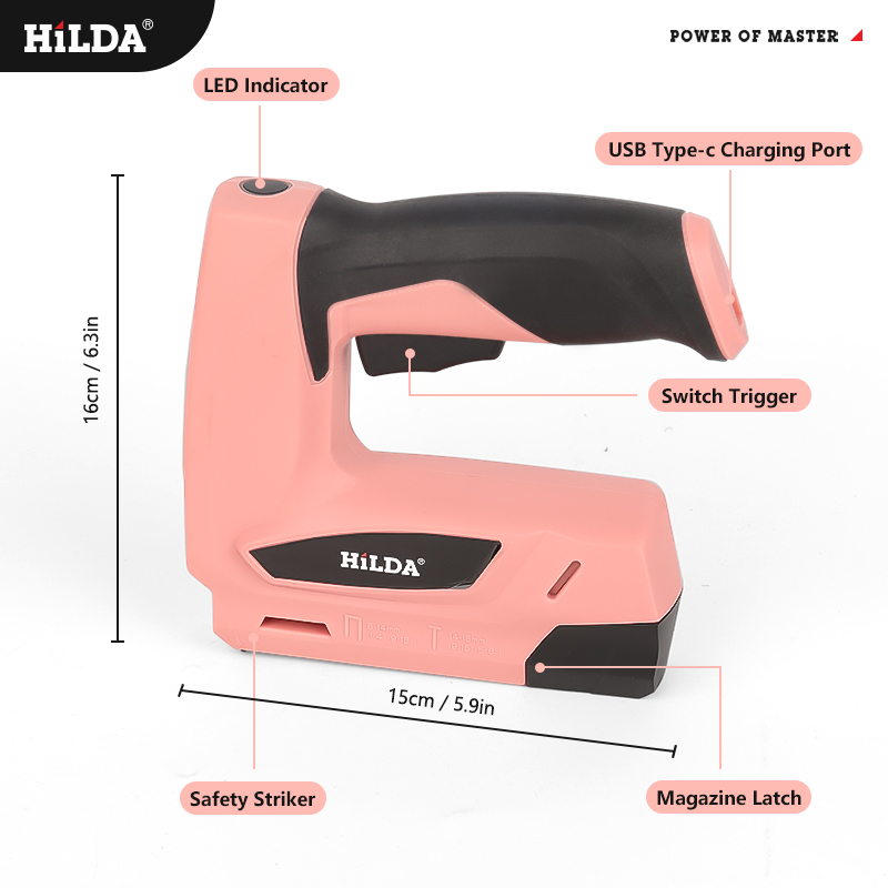 HILDA Electric Staple Nail Gun - огляд і ціна Staple Gun Electric