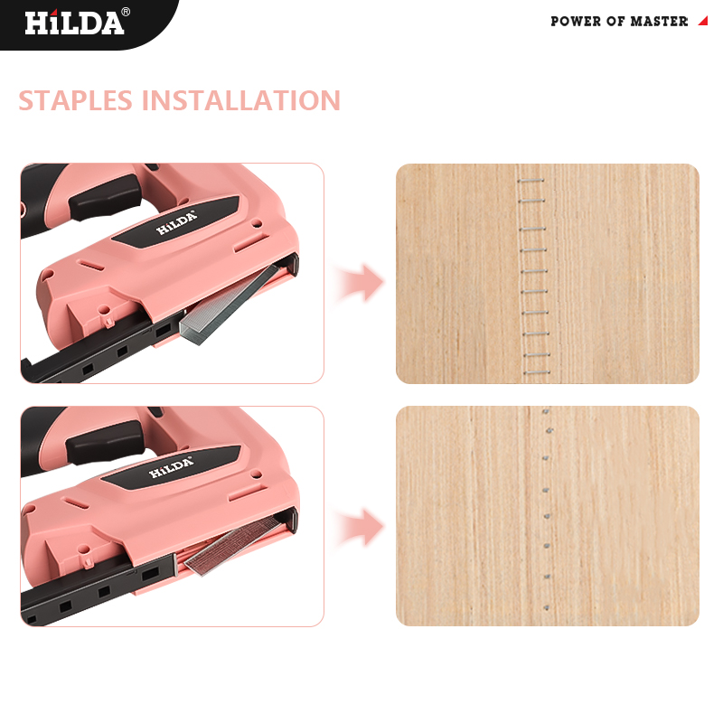 HILDA Electric Staple Nail Gun - огляд і ціна Staple Gun Electric