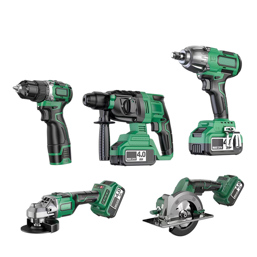 21V Cordless Brushless Multi-P - огляд і ціна Combo Power Tools